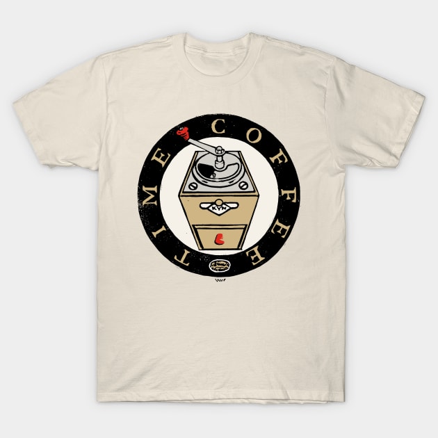 Coffee Time T-Shirt by WonderWebb